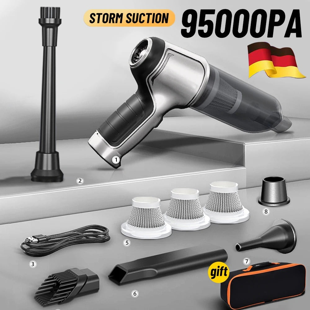 DustBlaster | Most powerful cordless car hoover