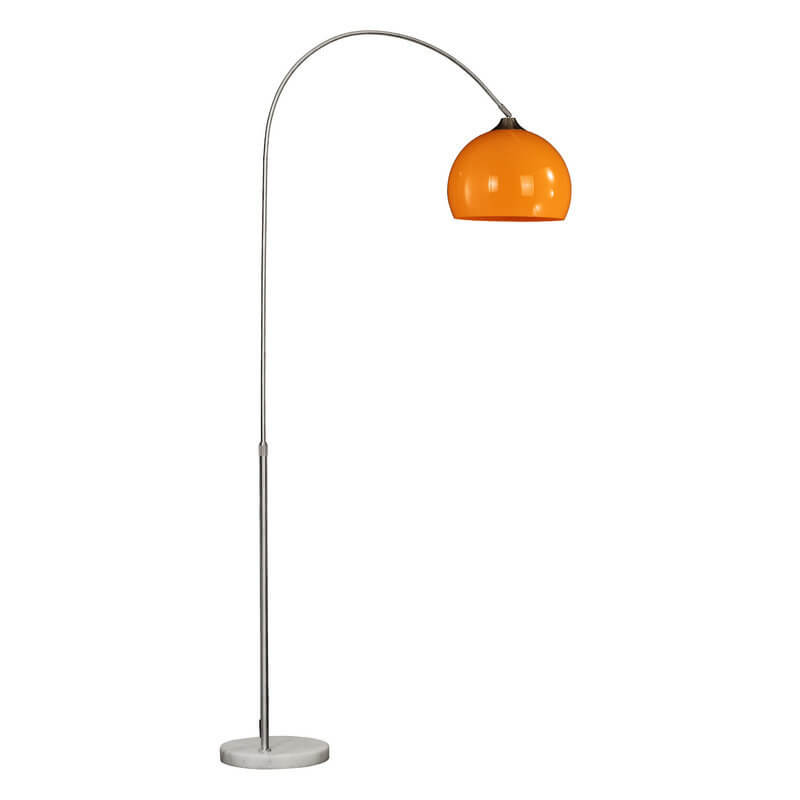 AcriLux | Modern Globe Acrylic Shade Floor Lamp 1-Light