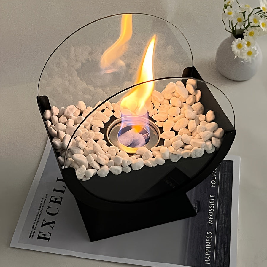 SkyFlame | Compact Fireplace – Skyscraper-Inspired Design