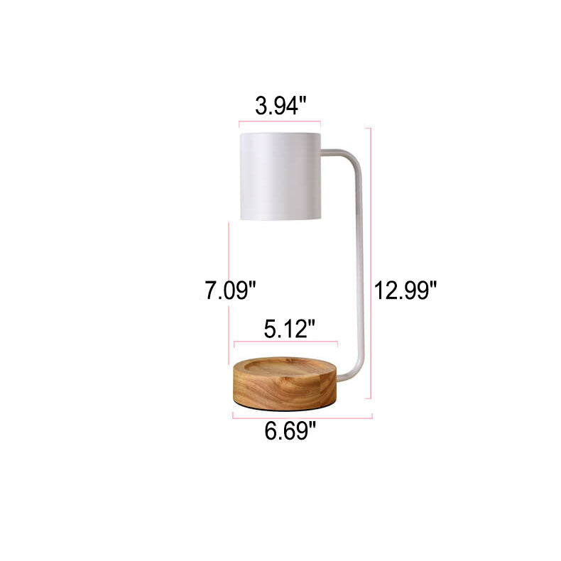 BeamNest | Japanese Minimalist Wooden Timing Dimmer Table Lamp