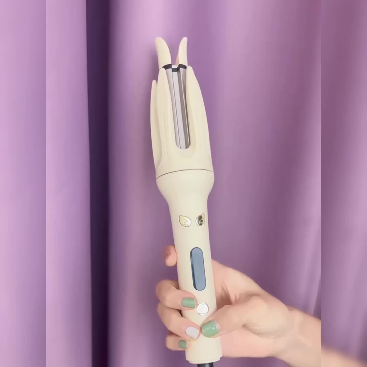 WaveCharm | Professional Auto Curler – Even Curls with Smart Timer & Anti-Scald