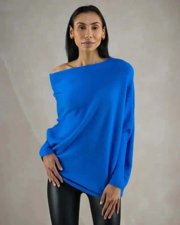 Arielle | Elegant Draped Jumper | Women’s Fashion