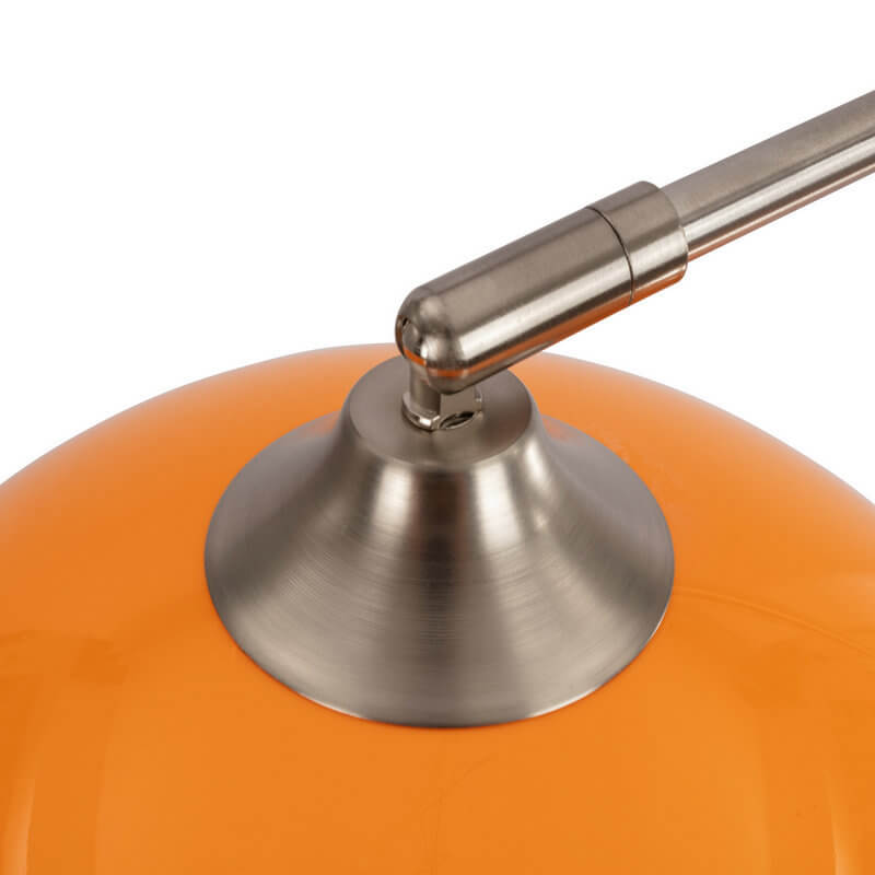 AcriLux | Modern Globe Acrylic Shade Floor Lamp 1-Light