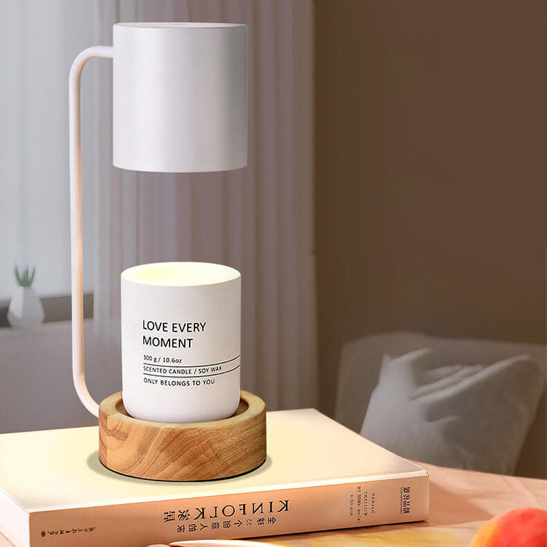 BeamNest | Japanese Minimalist Wooden Timing Dimmer Table Lamp