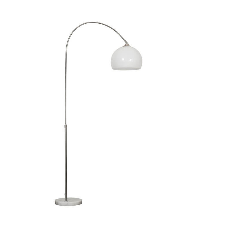 AcriLux | Modern Globe Acrylic Shade Floor Lamp 1-Light