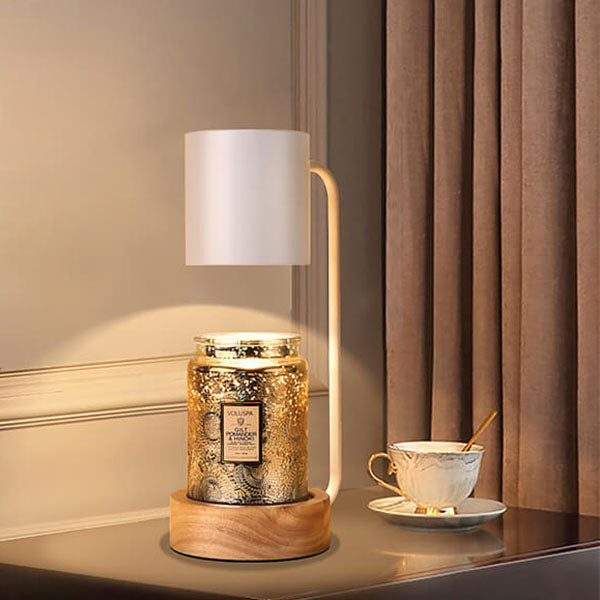 BeamNest | Japanese Minimalist Wooden Timing Dimmer Table Lamp