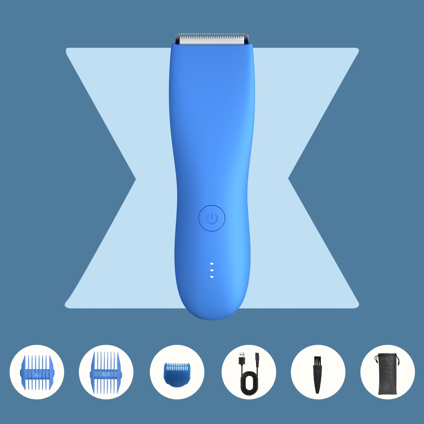 TrimMat | USB rechargeable shaver - Gentle & precise full body care