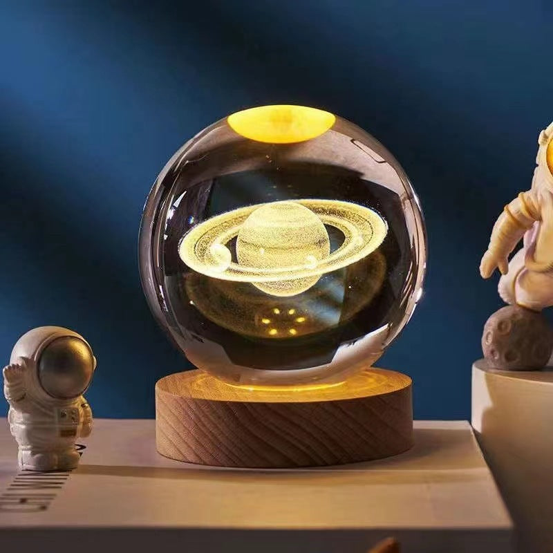 DeerLight | Orbital Crystal Table Lamp