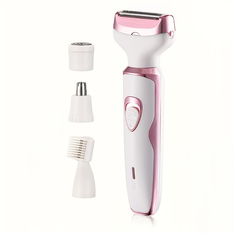 LuxeCare | Rechargeable ladies' shaver - Gentle 4-in-1 care everywhere