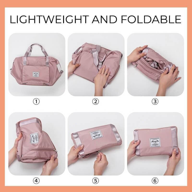 TravelFlex | Waterproof Foldable Travel Bag with Large Capacity