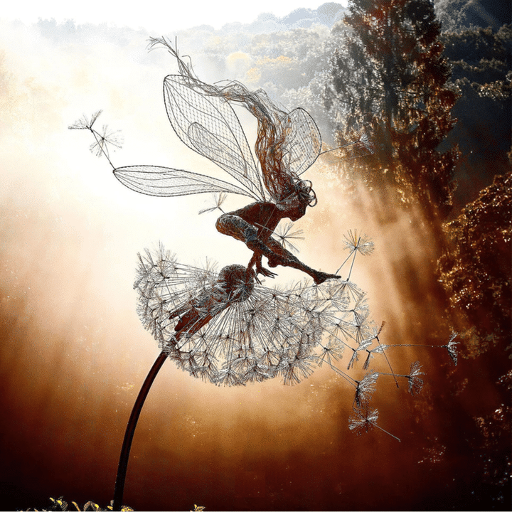 MythiLeaf | Magical Fairy Sculptures for Your Cottage Garden