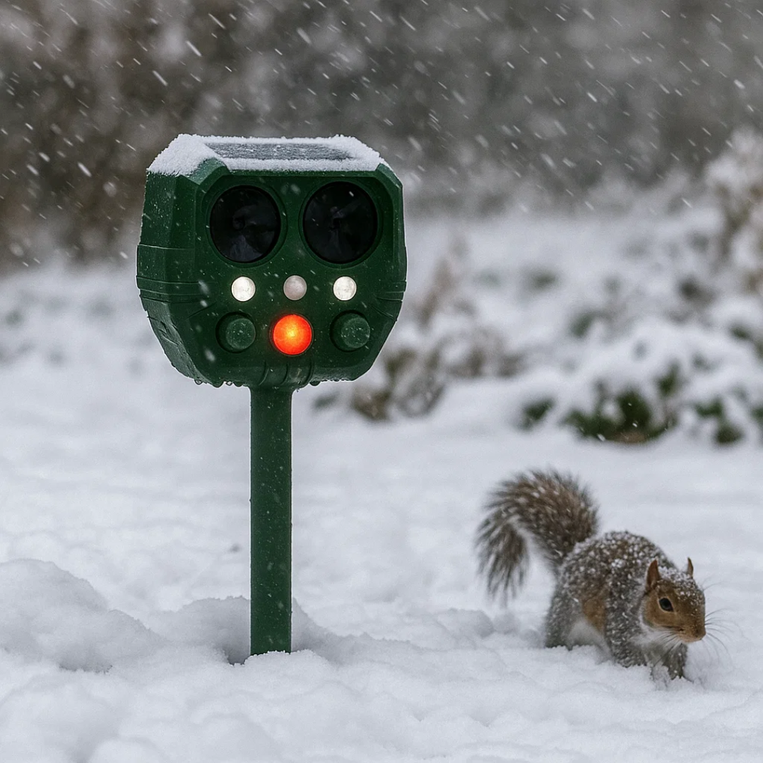 UltraSonic | Repellent Ultrasonic and Noise Sonar Deterrent for Cat, Fox, Rat, Squirrel and Dog
