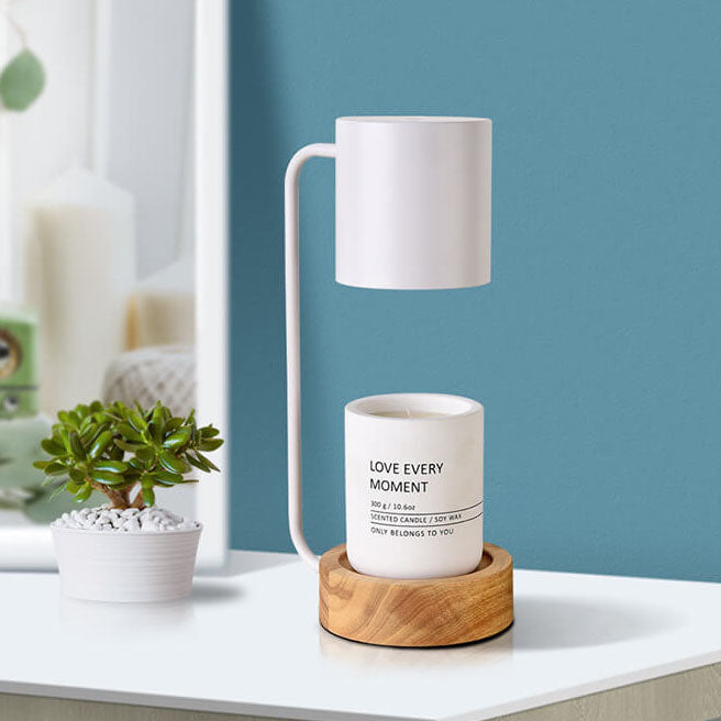 BeamNest | Japanese Minimalist Wooden Timing Dimmer Table Lamp