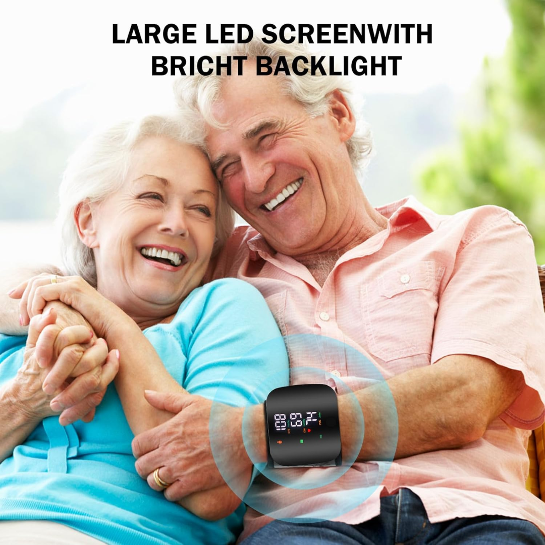 HealthPro | LED Wrist Blood Pressure Monitor