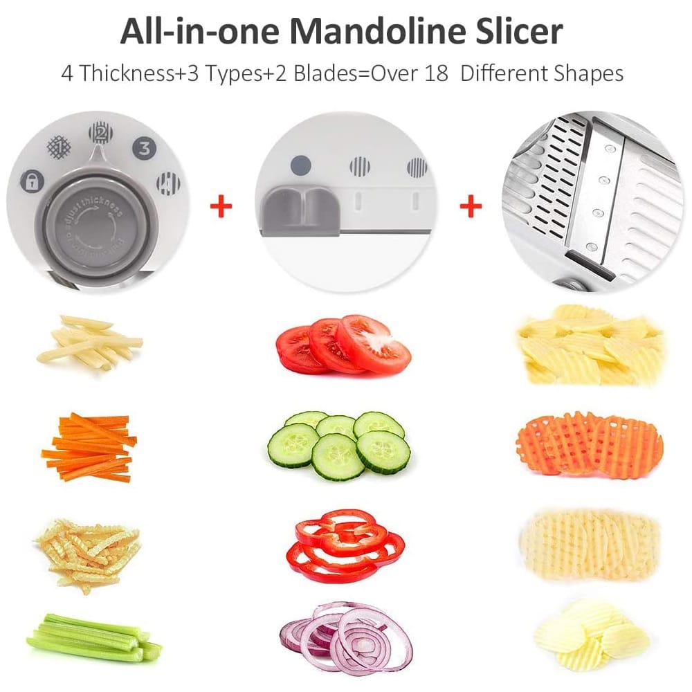 KitchenMaster | Quick, Precise, and Safe Vegetable Slicer