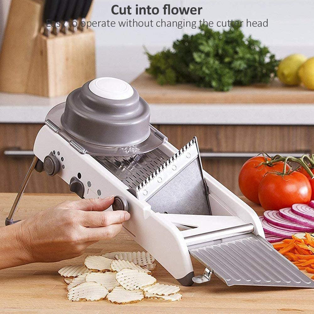 KitchenMaster | Quick, Precise, and Safe Vegetable Slicer