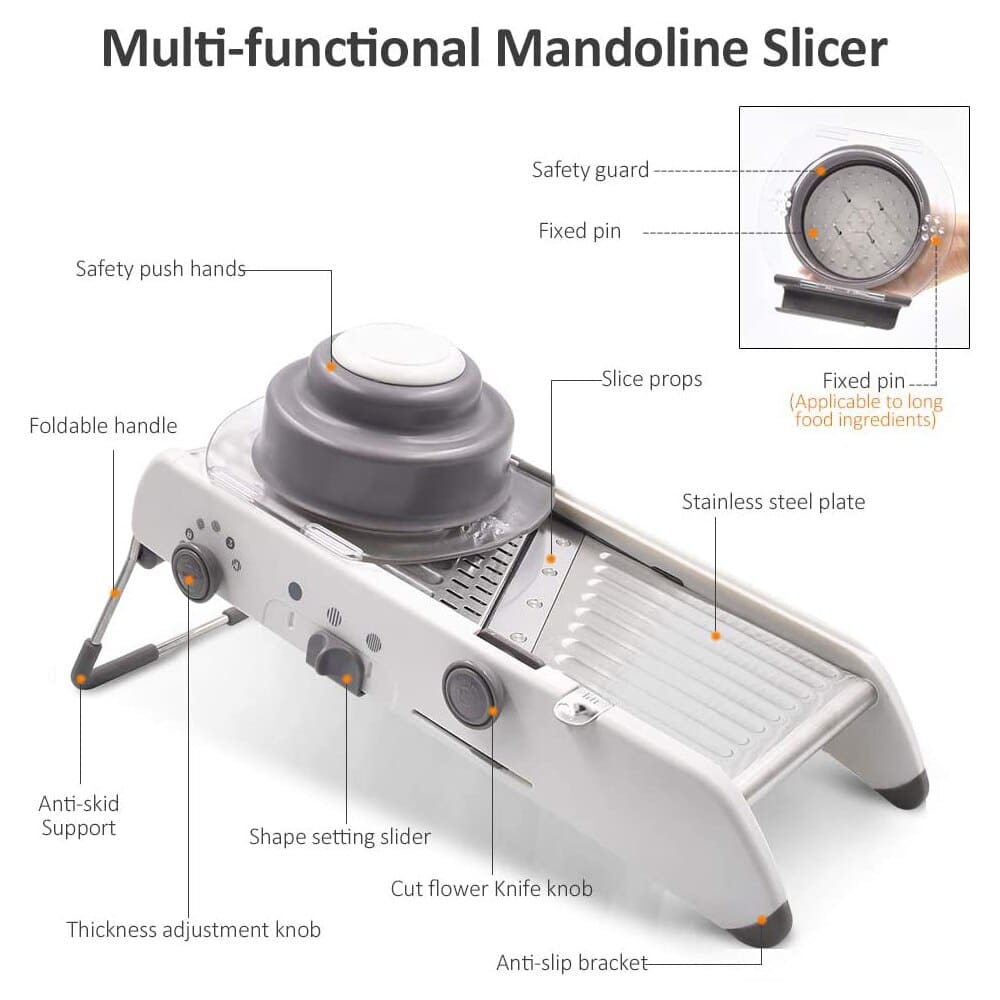 KitchenMaster | Quick, Precise, and Safe Vegetable Slicer