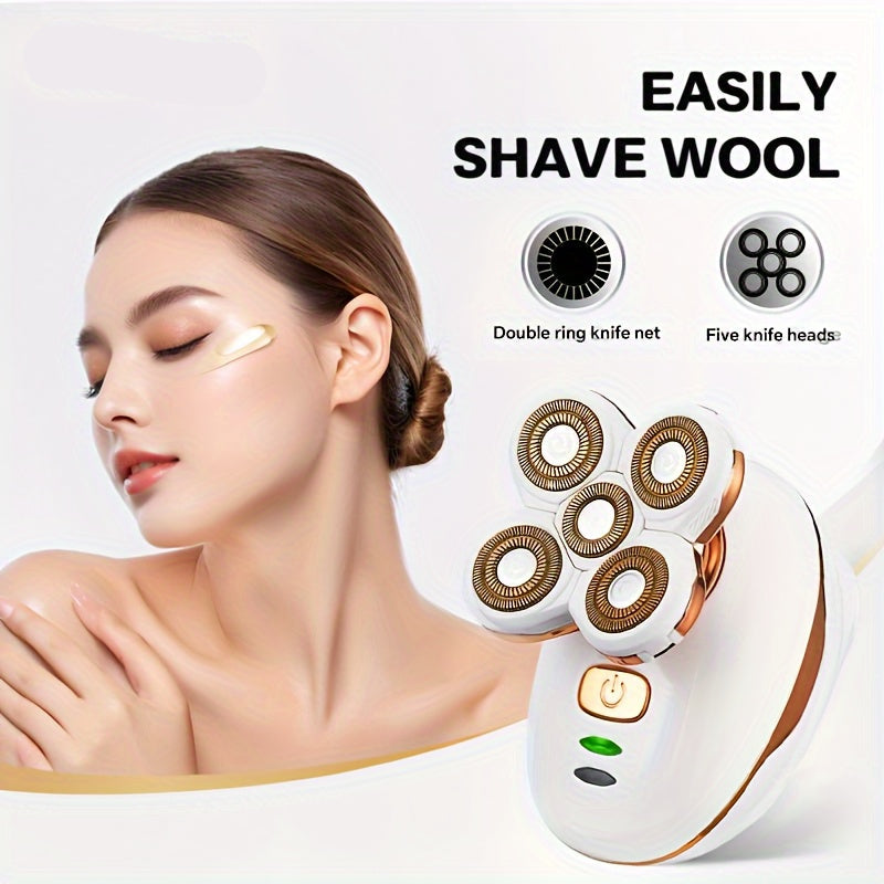PureGleam | Women's shaver - 5-blade system for gentle hair removal