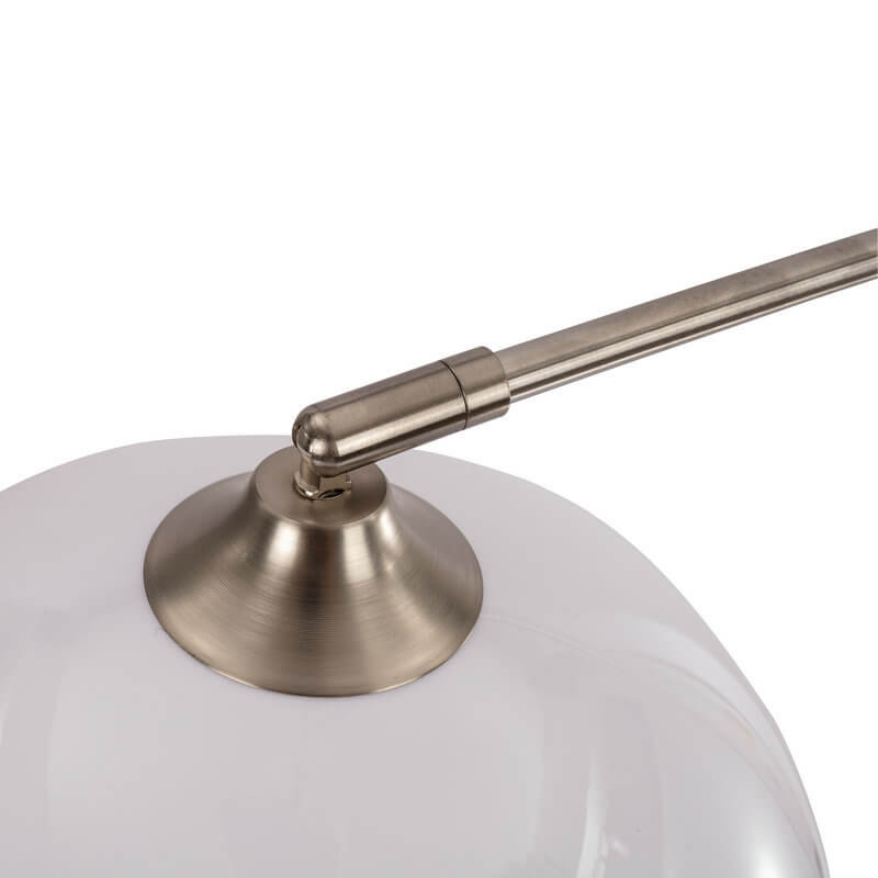 AcriLux | Modern Globe Acrylic Shade Floor Lamp 1-Light