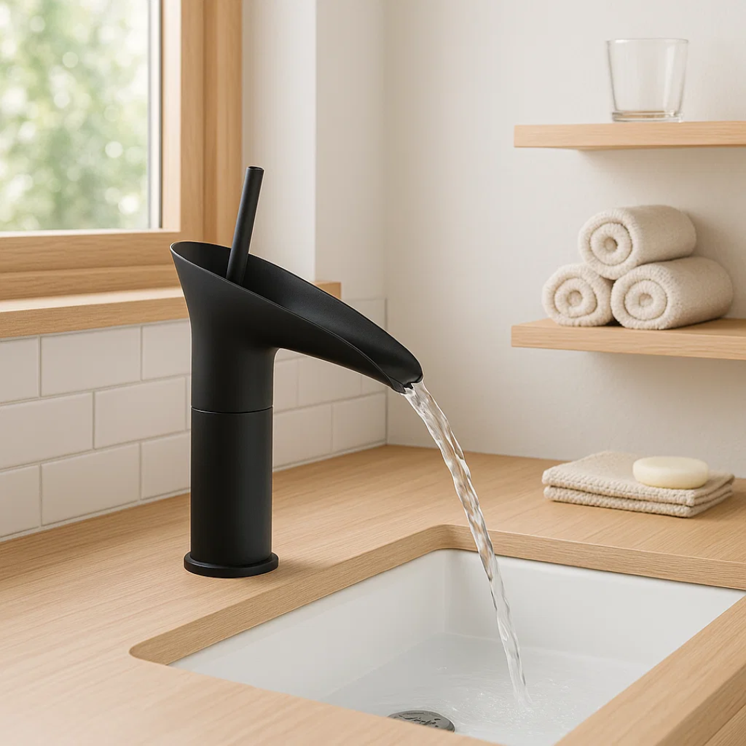 ElegantFlow | Luxurious Waterfall Faucet