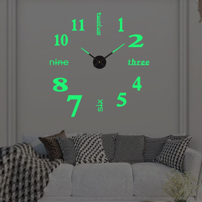 BigTime | Modern Oversized Wall Clock
