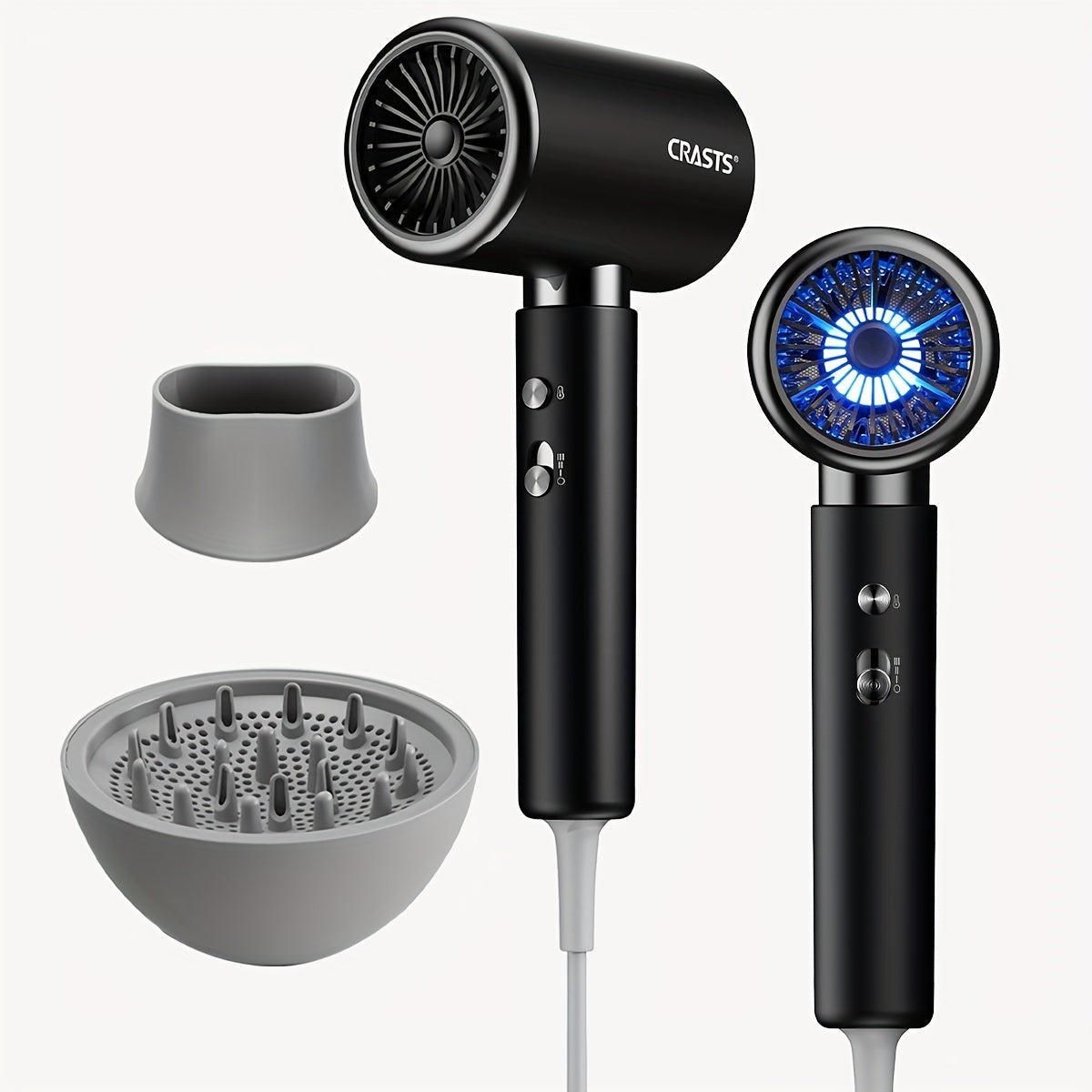 VeloDry | Women’s Ionic Hair Dryer – Anti-Frizz, Diffuser & Precision Styling