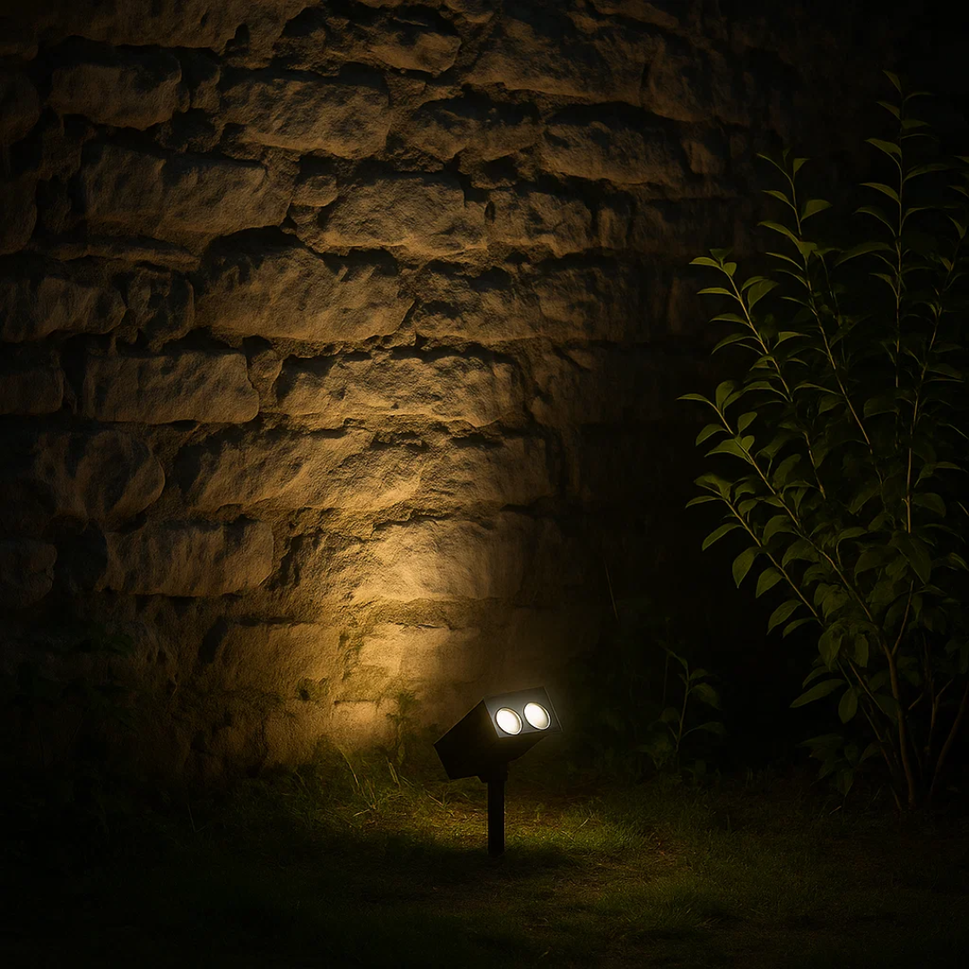 RayTuner | Waterproof LED Solar Multi-Zoom Spot Light Landscape Lighting RGB