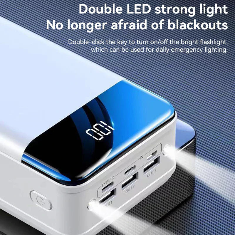 EnerPro | Power Bank with 100,000mAh & Multi-USB Outputs