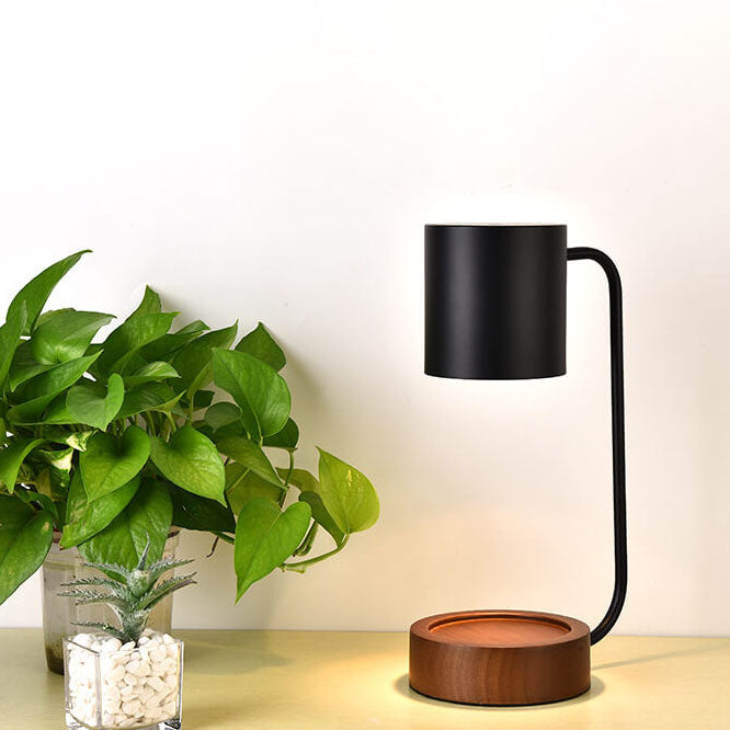 BeamNest | Japanese Minimalist Wooden Timing Dimmer Table Lamp