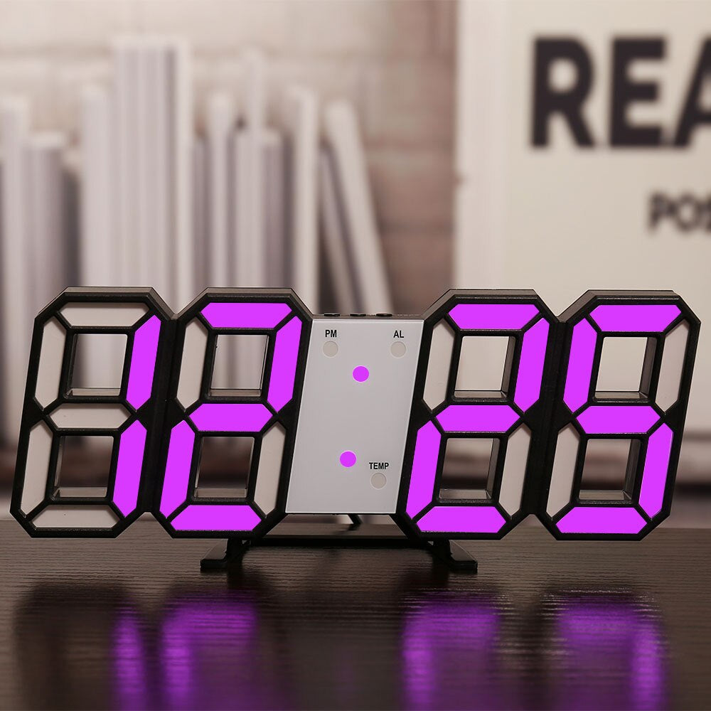 DigiClock | Elegant LED Digital Clock