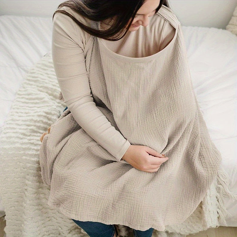 LoomCare | Breastfeeding Shawl – Full Coverage, Lightweight