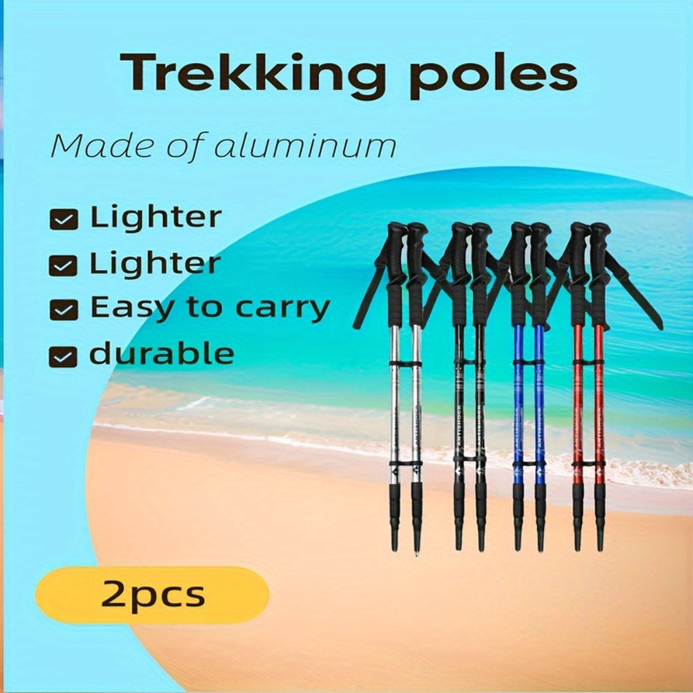 SummitLock | Pro Hiking Poles 2-Piece Set – Adjustable & Robust