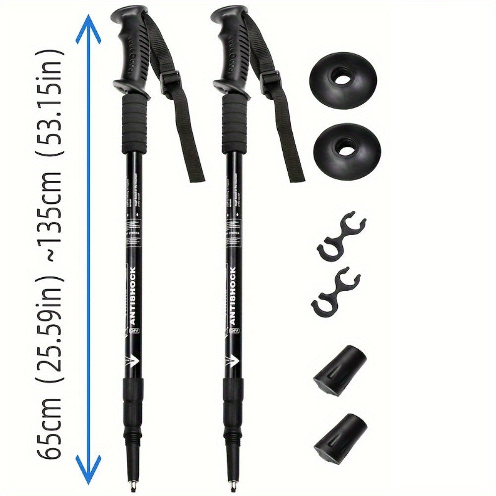 SummitLock | Pro Hiking Poles 2-Piece Set – Adjustable & Robust
