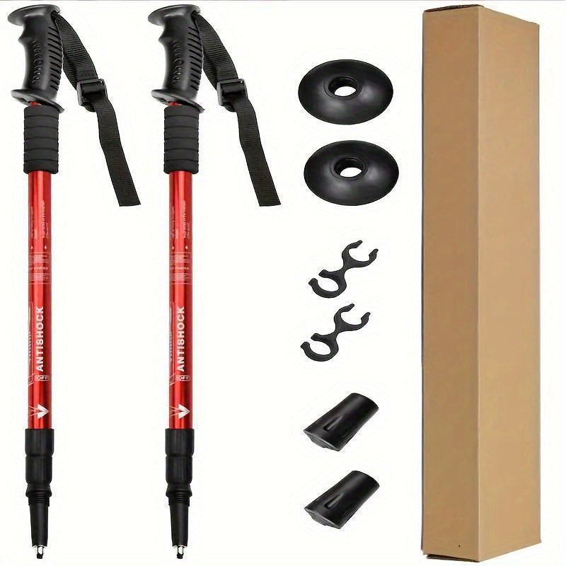 SummitLock | Pro Hiking Poles 2-Piece Set – Adjustable & Robust