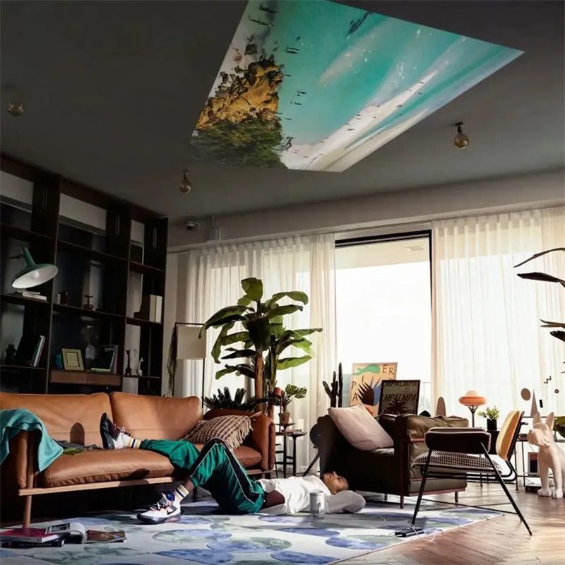 CineRoll | Portable projector with auto-keystone function