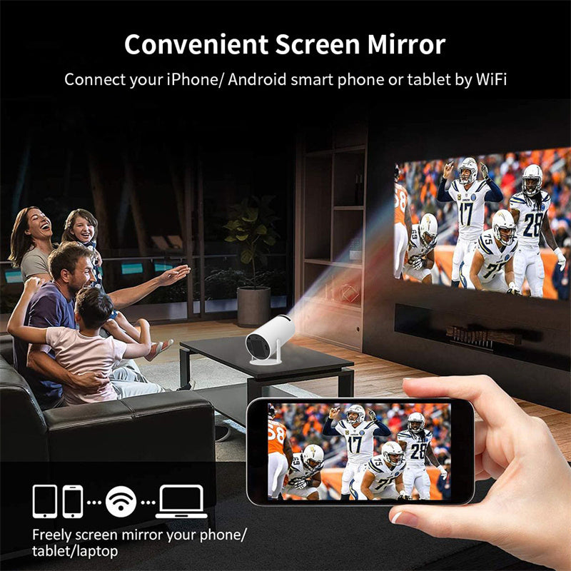 CineRoll | Portable projector with auto-keystone function
