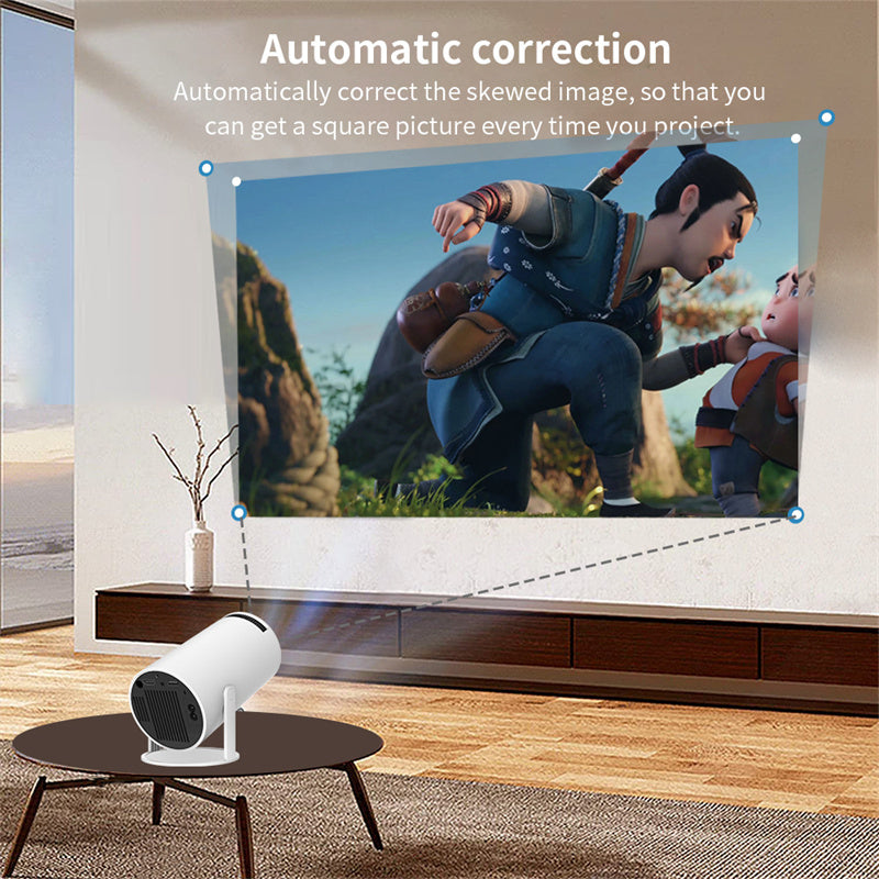 CineRoll | Portable projector with auto-keystone function