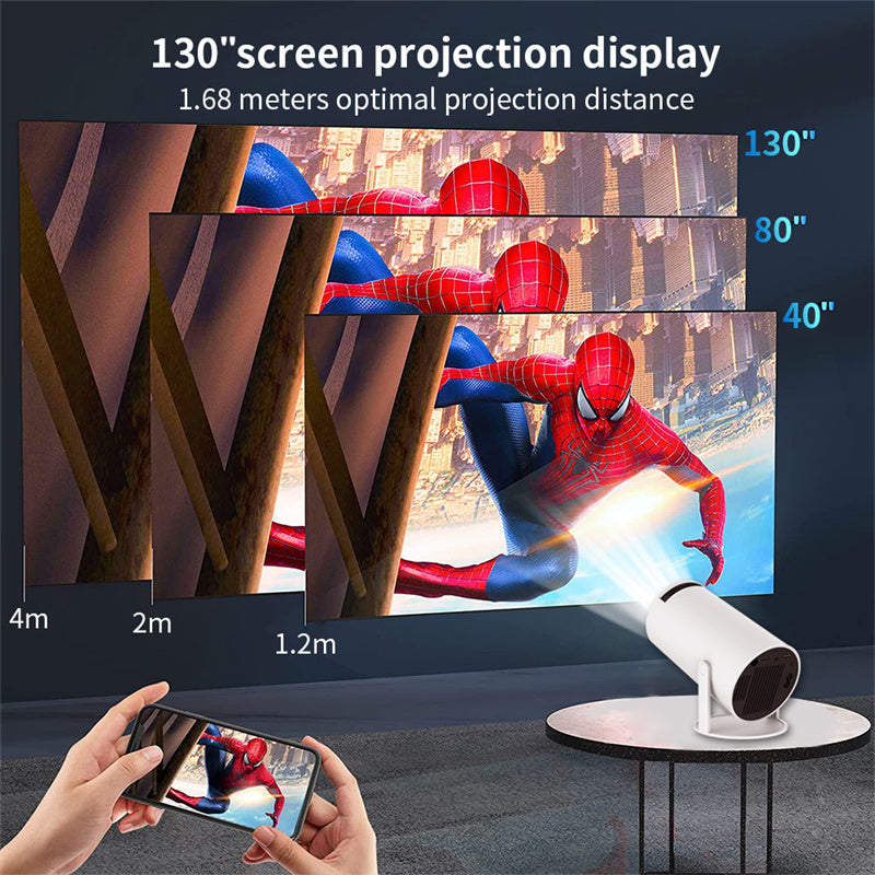 CineRoll | Portable projector with auto-keystone function