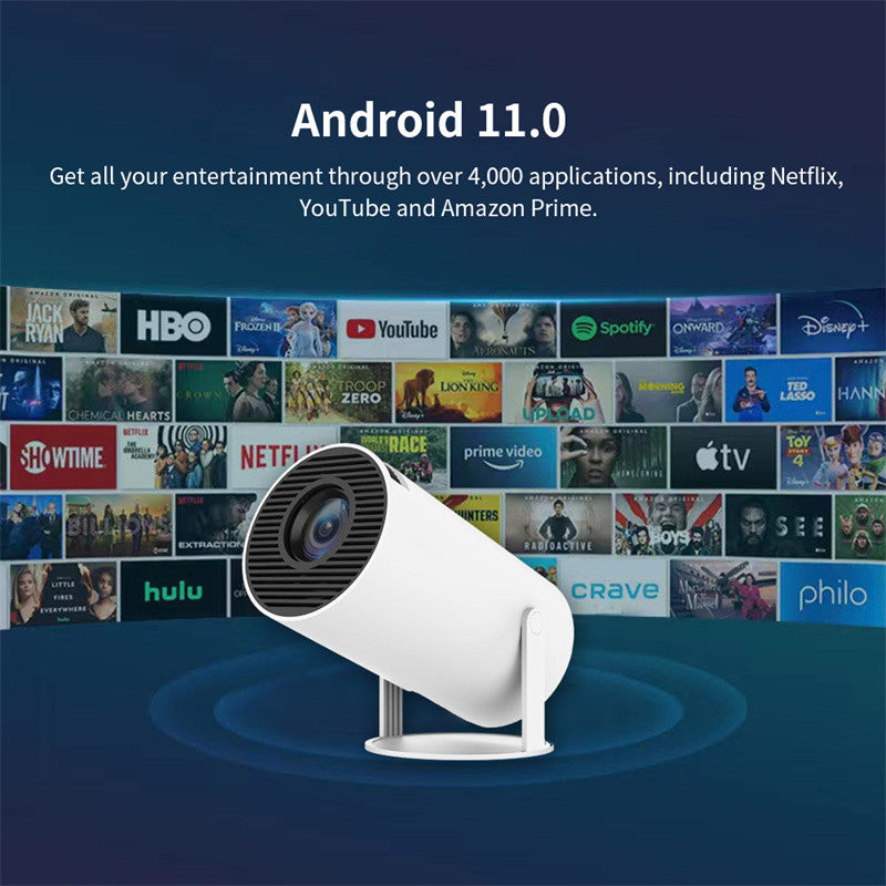 CineRoll | Portable projector with auto-keystone function