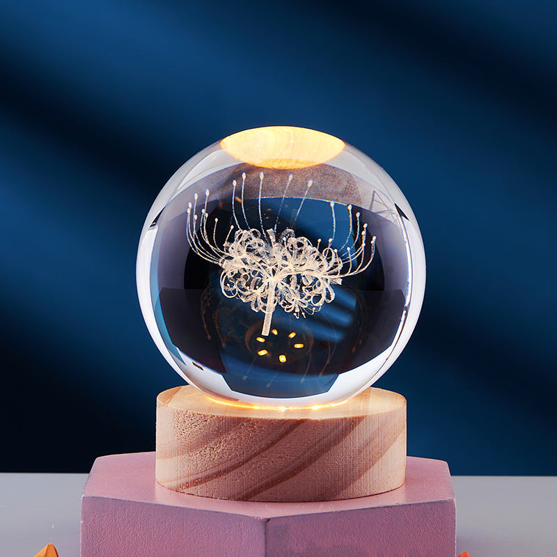 DeerLight | Orbital Crystal Table Lamp