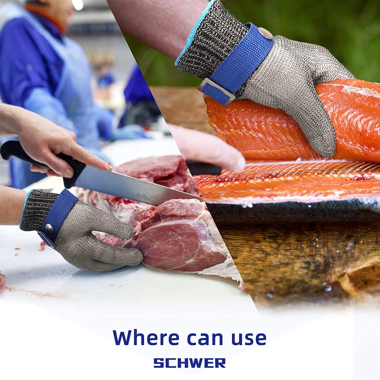 ChefShield | Kitchen Mesh Glove – Dishwasher-Safe & Hygienic