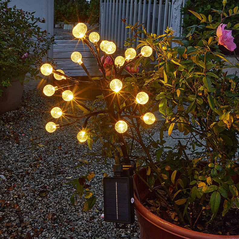 CrystalPath | Solar-Powered Garden Light with Crystal Shine