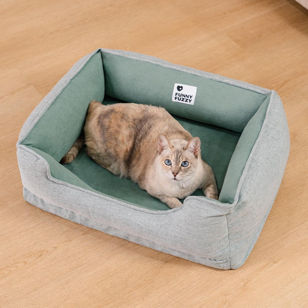 Variant image for Luxe Feline | Cat Bed – Cozy Bolster for Ultimate Comfort-4
