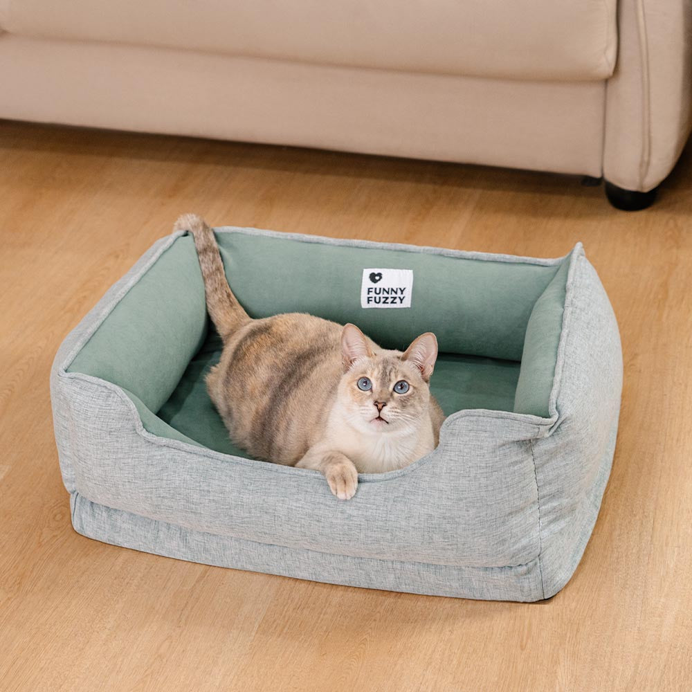 Luxe Feline | Cat Bed – Cozy Bolster for Ultimate Comfort 6