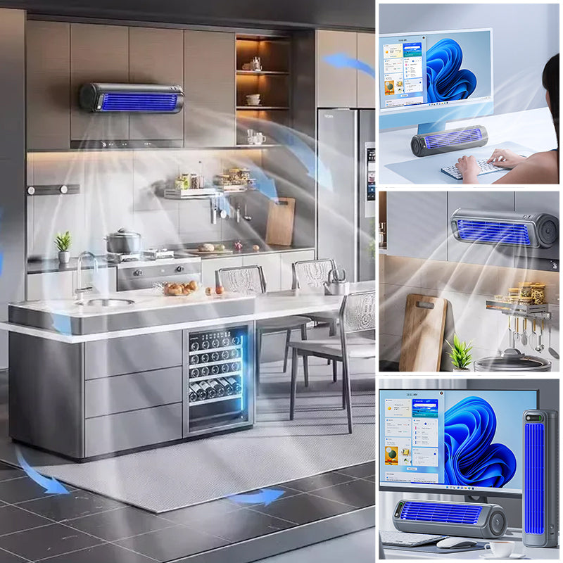 FrostiCool | Wall-mounted room cooler with rechargeable battery