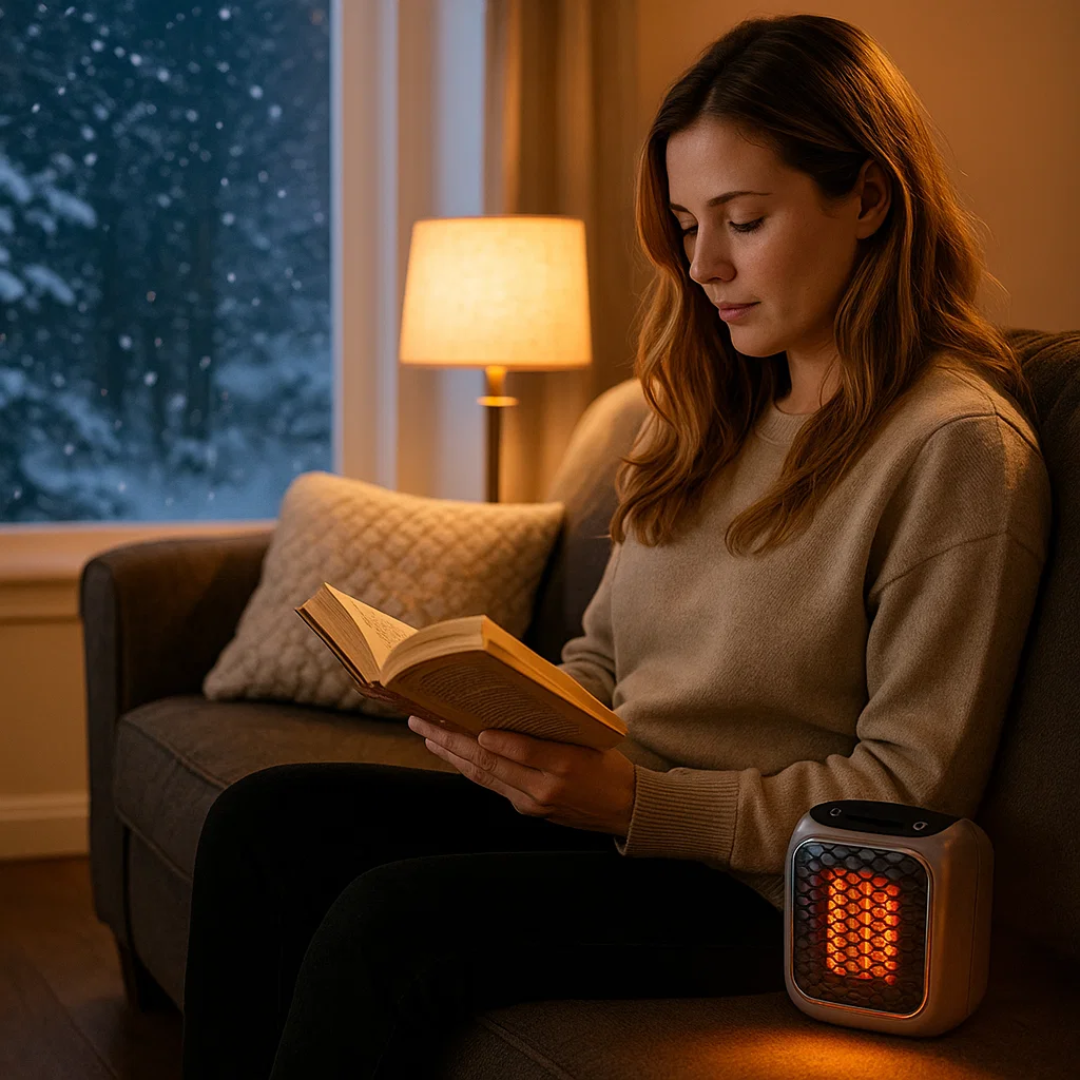 EcoHeat | Energy-saving fan heater with a modern design