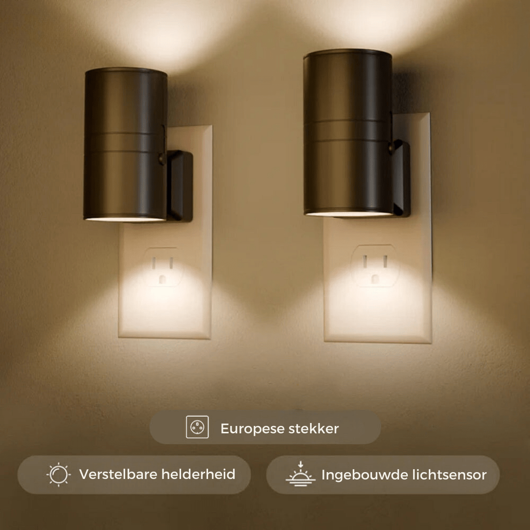 ZenPort | Automatic LED Wall Light for Serene Nights