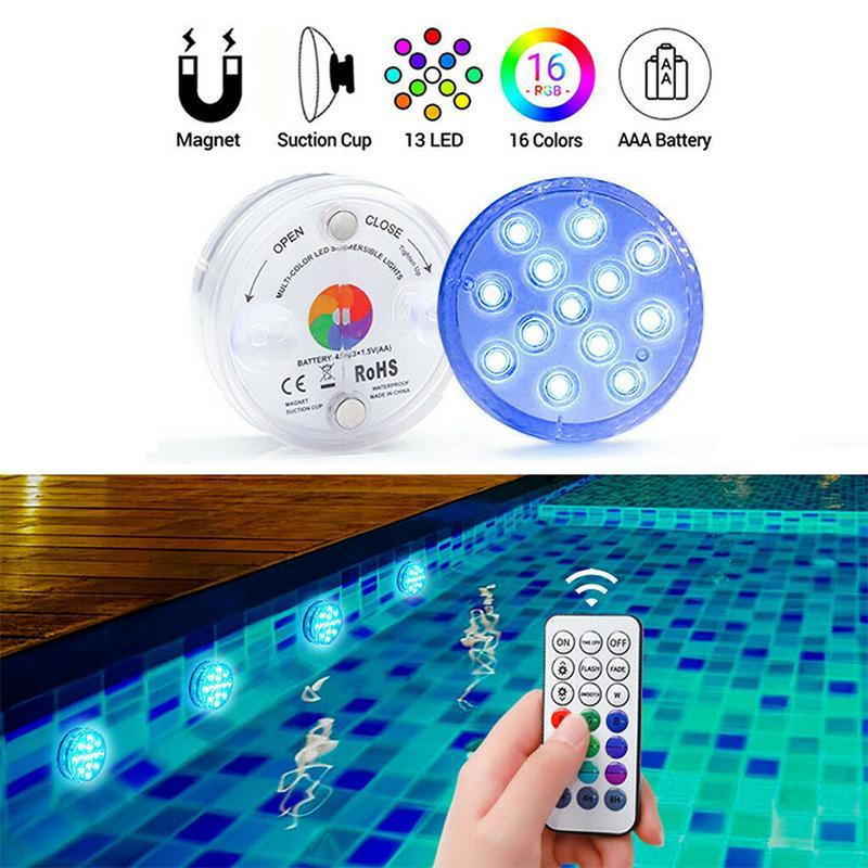 LumoPod | LED Party Light – Magnet & Suction Mount, Waterproof IP68