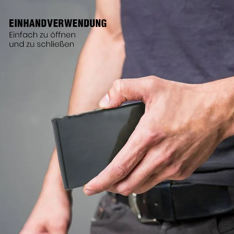 SteelSafe | Protective case for up to 6 cards with bayonet catch