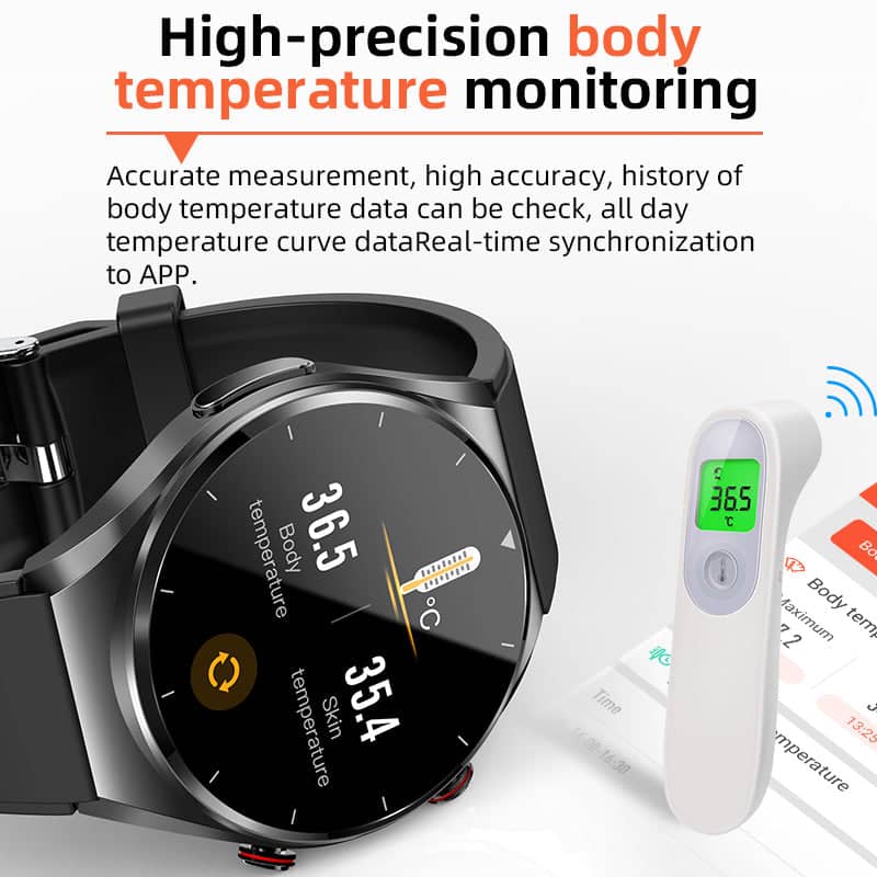 BodySense | Smartwatch for Heart, Breathing & Temperature